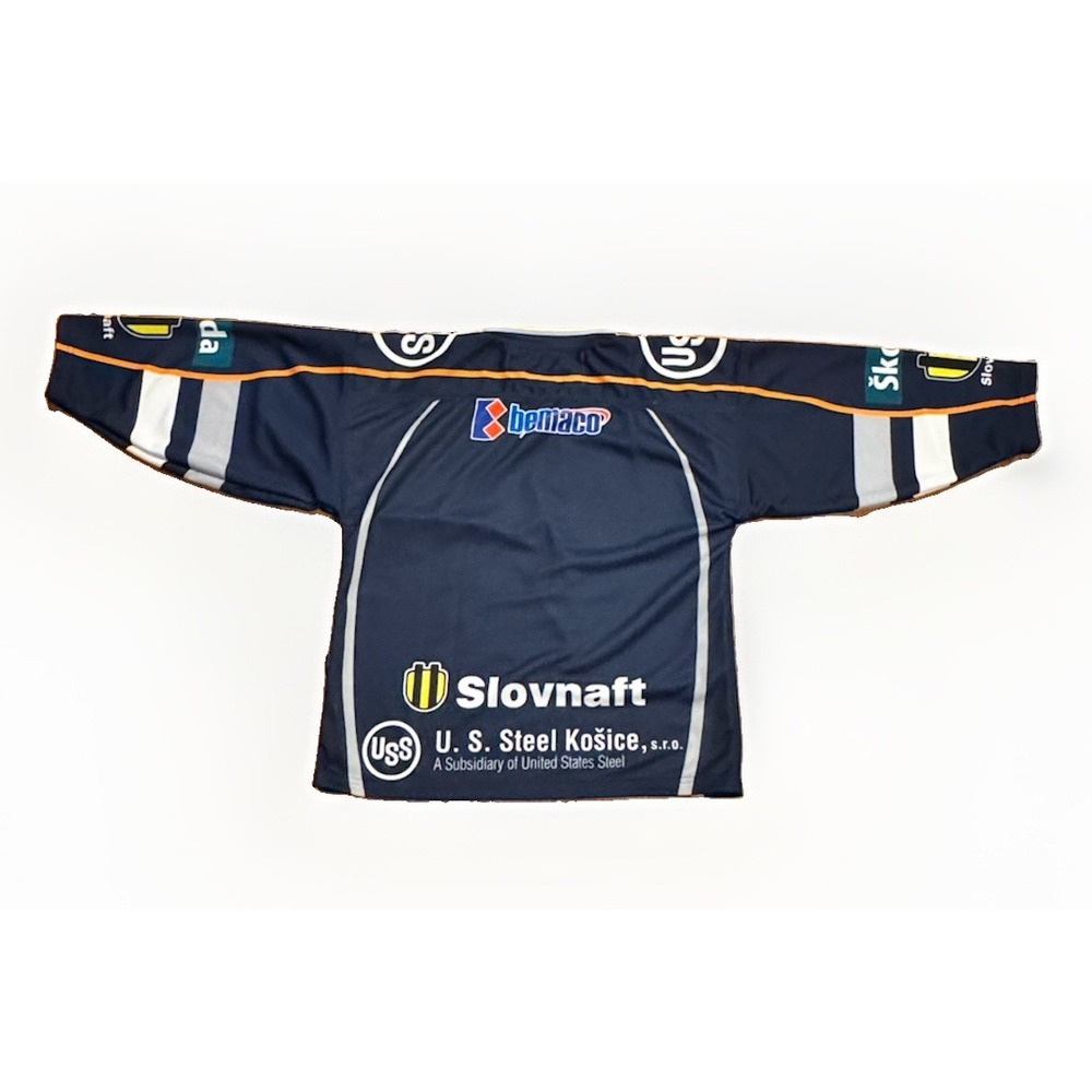 HC Košice Hockey Jersey Size Small US STEEL Skoda Slovnaft Rare - Picture 5 of 5